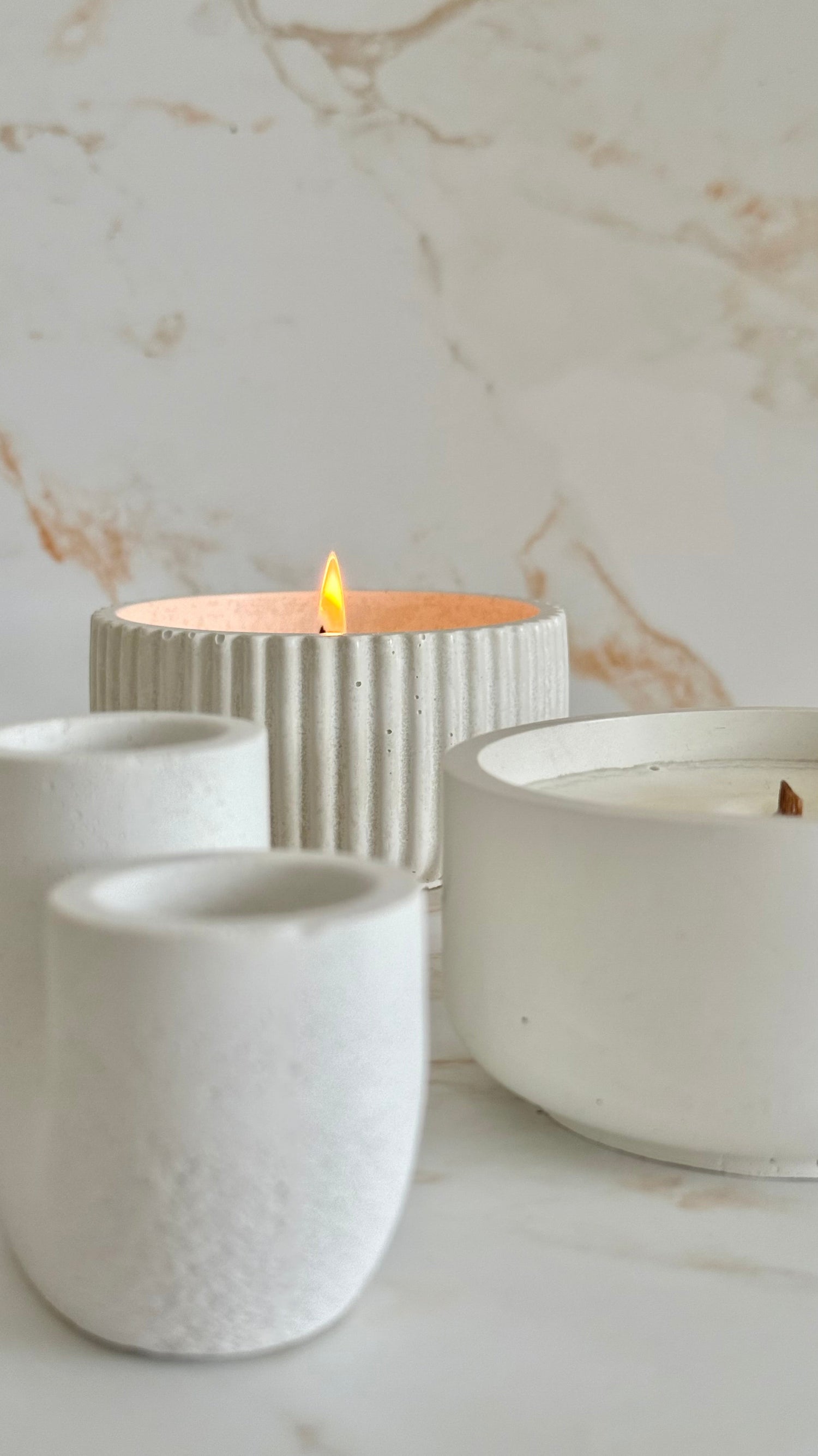 Colección natural: Velas de soja.