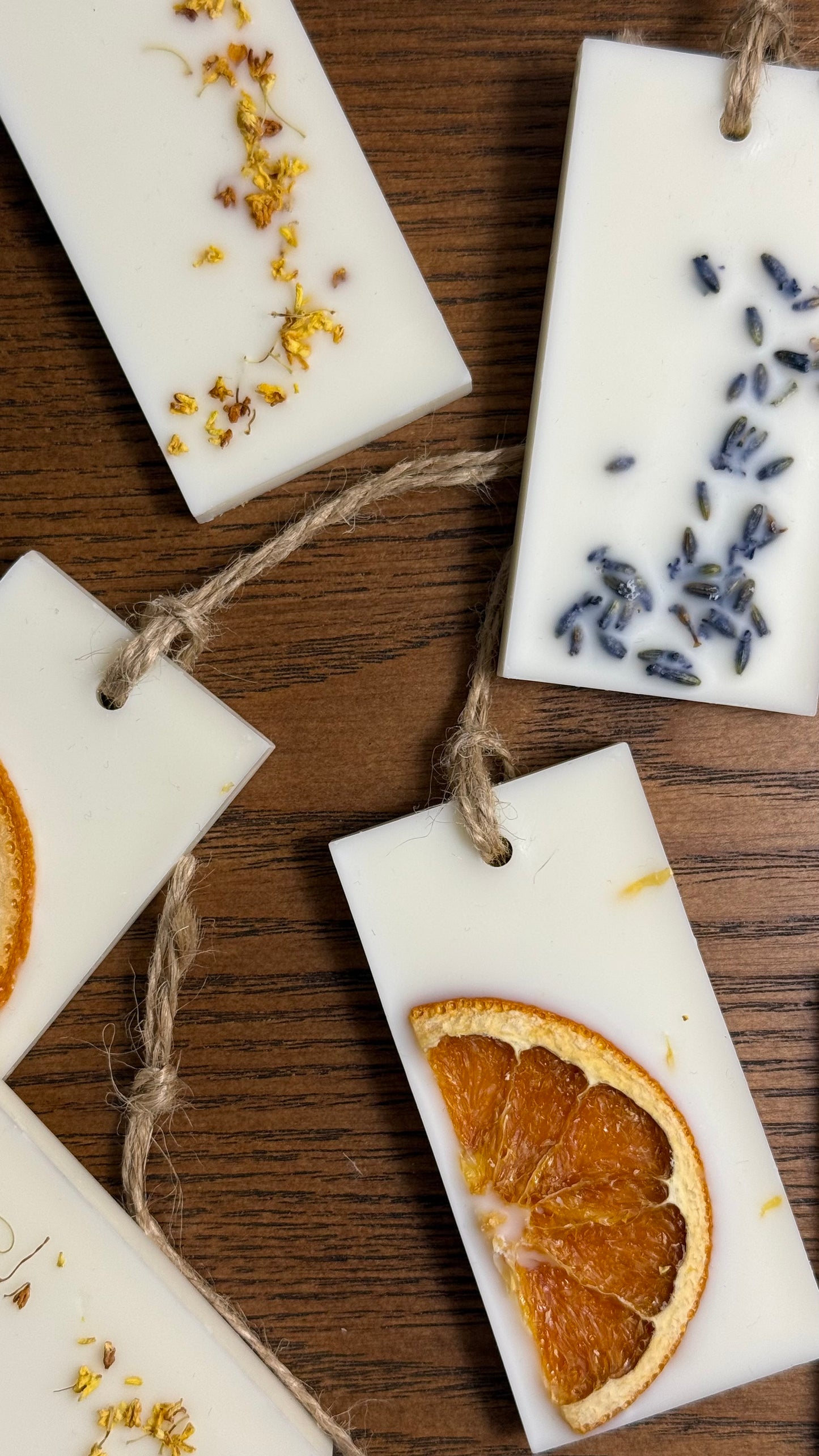 Låminas perfumadas para armarios.